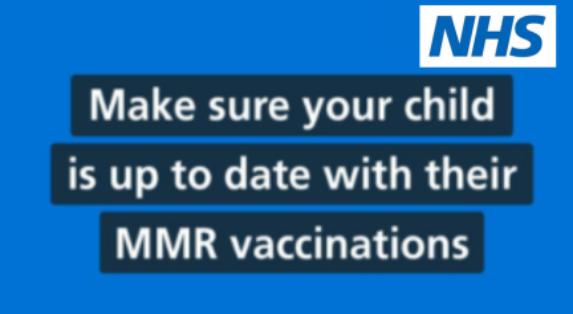 MMR Measles #Stopthespread 