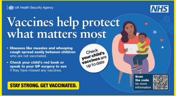 New childhood immunisations resources