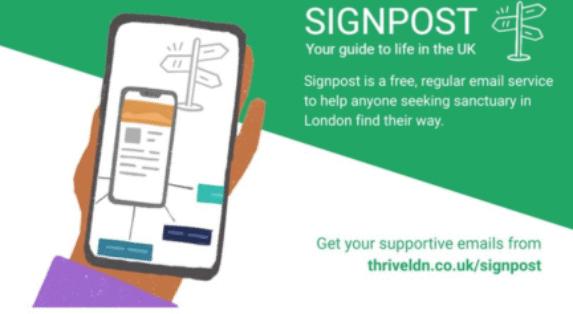 Signpost - free wellbeing email service