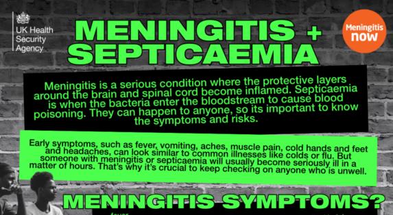 Meningococcal disease - communications resources