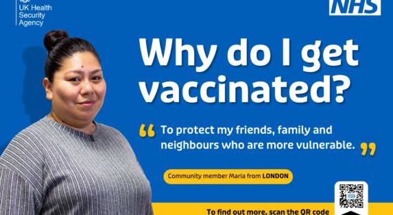 Why We Get Vaccinated pan-London campaign summer 2026