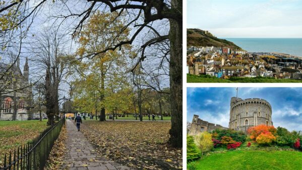 Winchester, Hastings Old Town and Windsor