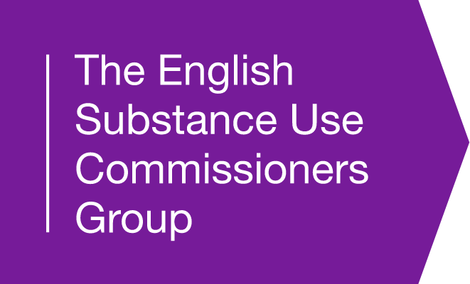The English Substance Use Commissioners Group logo